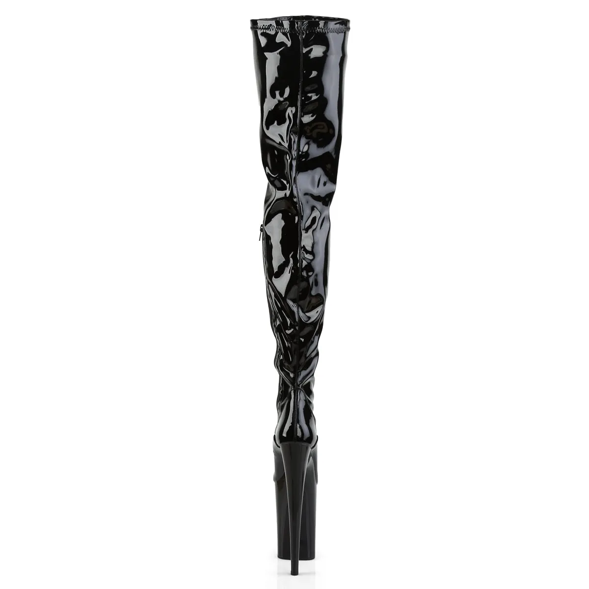 INFINITY-4000 Pleaser Black Patent Sexy Platform Shoes (Pole Dancing Heels)